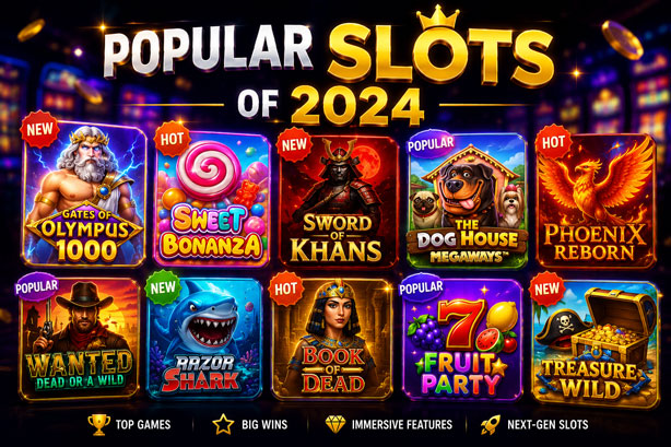 popular slots of 2024