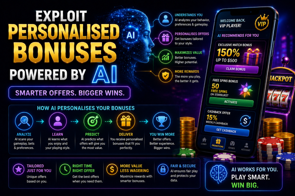 Exploit Personalised Bonuses Powered by AI