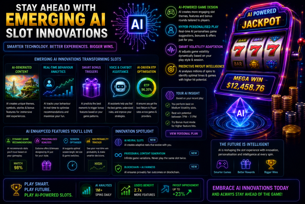 Stay Ahead with Emerging AI Slot Innovations