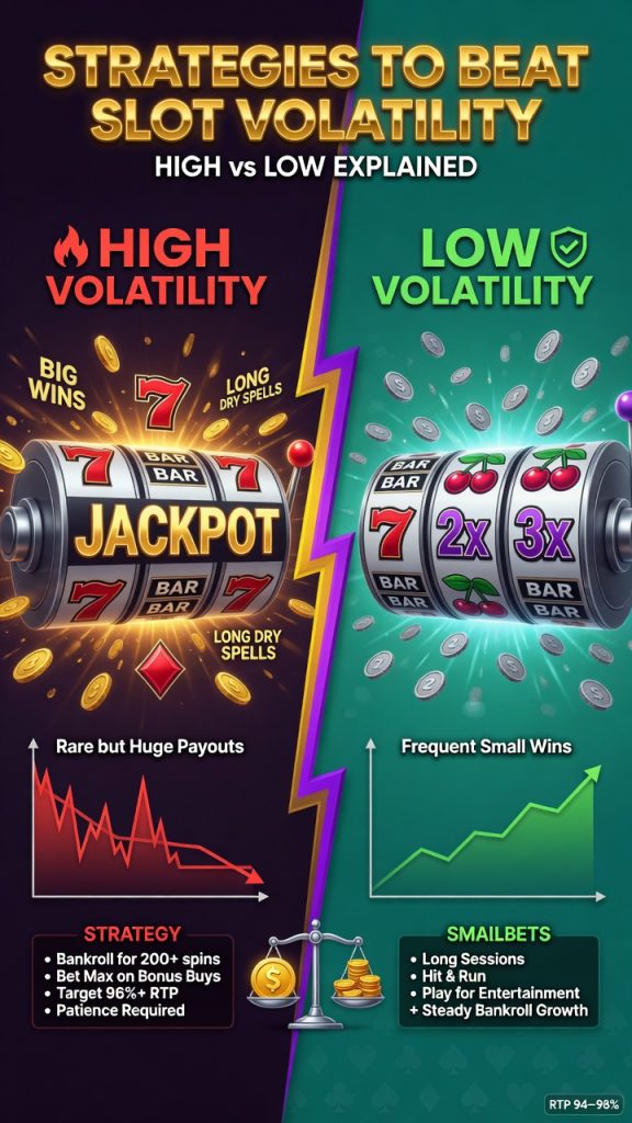 Strategies to Beat Slot Volatility High vs Low Explained