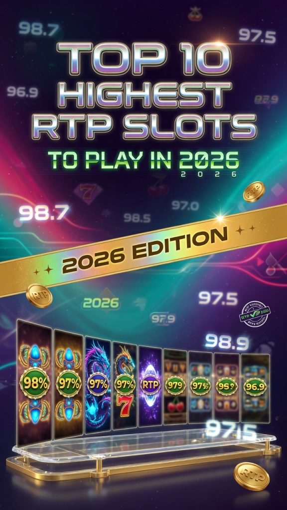 Top 10 Highest RTP Slots to Play in 2026