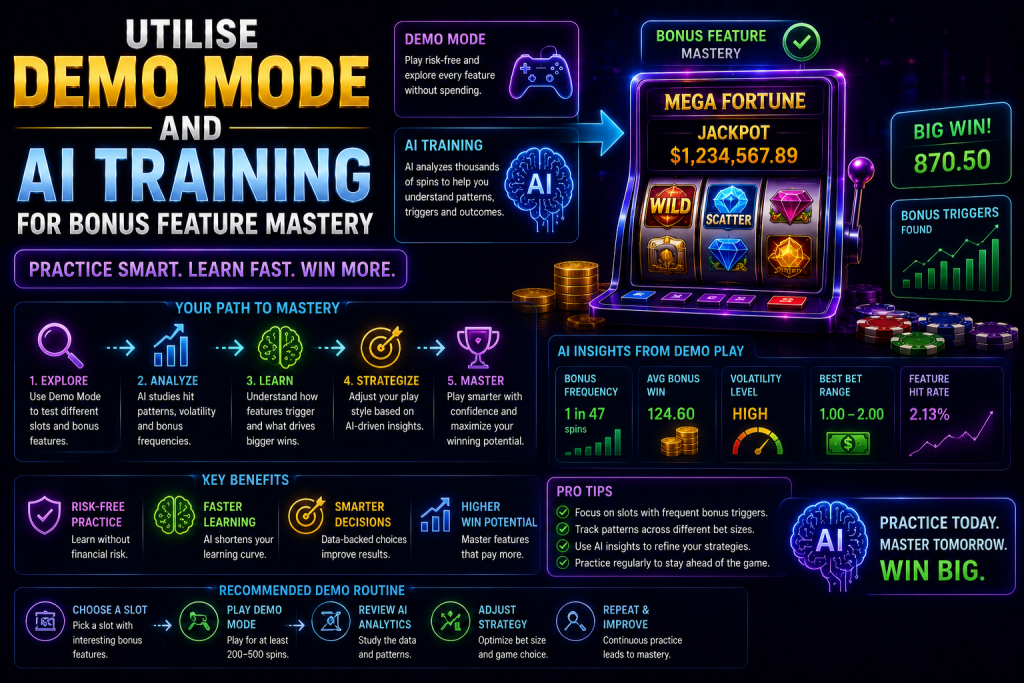 Utilise Demo Mode and AI Training for Bonus Feature Mastery